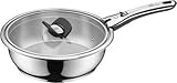 WMF Click&Serve Sauteuse Induktion 24 cm, ohne Edelstahlgriff,...