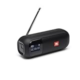 JBL Tuner 2 Radiorekorder in Schwarz – Tragbarer Bluetooth...