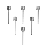 Lmyzcbzl Ball Pumpe Nadel, 6 Pcs Luftpumpennadel, Doppelloch...