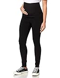 MAMALICIOUS Damen Mllucy Black Slim Pant A. Noos, Black Denim, M