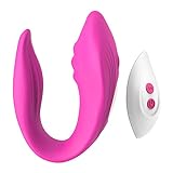 ChicLSQ Silikon Tragbar Paar Vibratoren für Sie Klitoris und G...