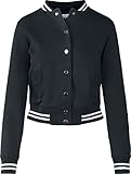 Urban Classics Damen Sweatjacke Ladies College Sweat...