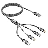 Multi USB Kabel,4 in 1 Universal Ladekabel [1.2M] Schnell...