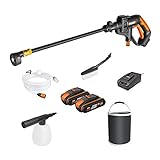 WORX 18V(20V MAX) Mobile Akku-Hochdruckreiniger Hydroshot...