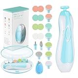 Zooawa Baby Nagelknipser 20 in 1, Elektrischer Baby Nageltrimmer,...