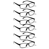 COJWIS Lesebrille 6 Pack herren und Damen Qualität Feder...