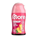 MORE Zerup, Peach Iced Tea, 65 ml, für bis zu 8 l...