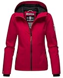 MARIKOO Damen Übergangsjacke Outdoor Windbreaker Regenjacke...