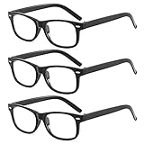 Suertree Lesebrille 3 Pack Leicht Leser Scharnier Augenoptik...