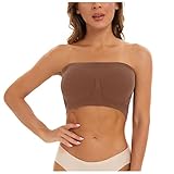 Res Tube Top BH Bandeau Trägerlos Sport BHs Top Stretchy Size...