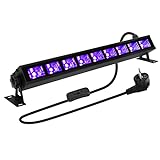 Glostars 36W COB LED Schwarzlicht Strahler, 395nm UV für...