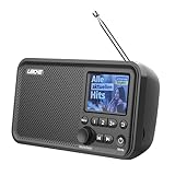 LEICKE tragbares DAB+ Radio mit Bluetooth 5.0 | DAB/DAB+ und UKW...