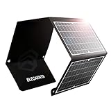 ELECAENTA 30W ETFE Faltbar Solar Ladegerät 3-Port USB PD18W...