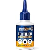 WoldoClean Textilkleber & Stoffkleber 40g wasserfest &...