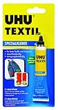 UHU Spezialkleber Textil Tube, Schnellabbindender Klebstoff für...