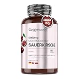 Montmorency Sauerkirschen Kapseln 6000 mg (50:1) - 180 Vegane...