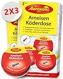 Aeroxon – Ameisenköderdose für Innen (6 Dosen)–...