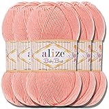 Hobby YARN Alize Baby Best Batik 5x 100g Türkische Premium Wolle...