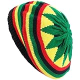 Generic Stricker Rasta Hut Reggae Jamaikanische Mütze Bunte...