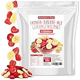 Erdbeer-Bananen Mix 200g – gefriergetrocknete Erdbeeren und...