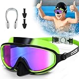 COZII Taucherbrille Kinder, Schwimmbrille Kinder für Jungen...