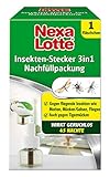 Nexa Lotte Insekten-Stecker 3in1 Nachfüller, Motten, Fliegen,...