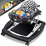 KIDIZ® 4in1 Lauflernhilfe Babywalker Spiel- und Lauflernwagen...