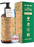 Aloe Vera Gel BIO - Vegan | Mit PUREM BLATTSAFT | 100% NATÜRLICH...