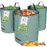 TTL Garden 3x 272L Gartensack - DOPPELTER BODEN extra stabil...