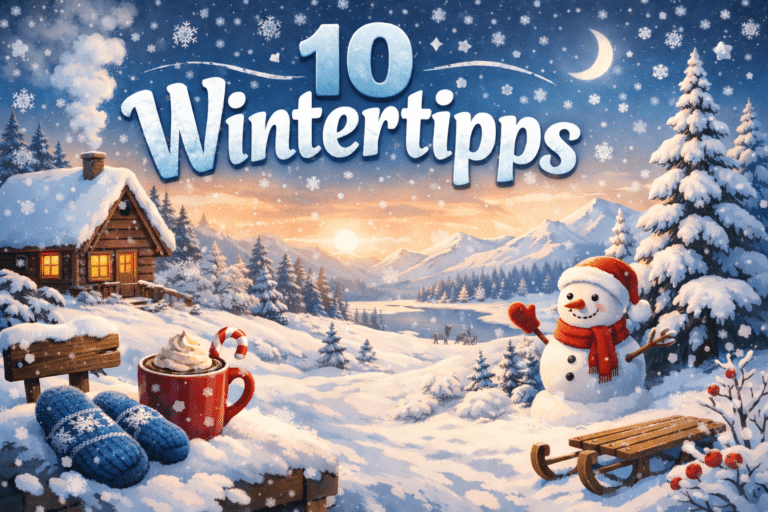 10 Wintertipps für einen gemütlichen und stressfreien Winter
