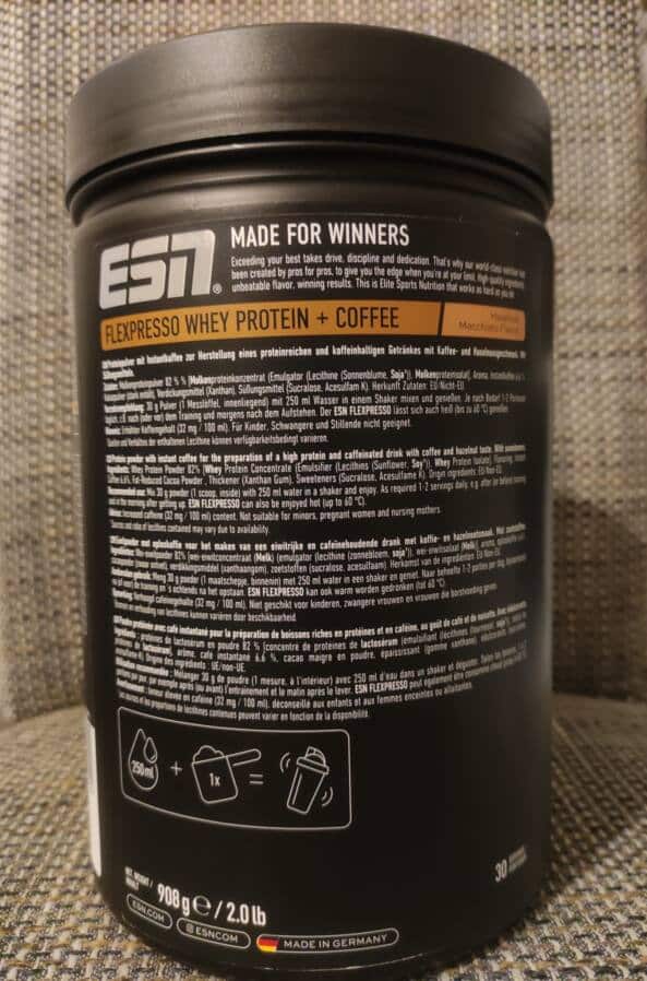 ESN Flexpresso Protein Coffee