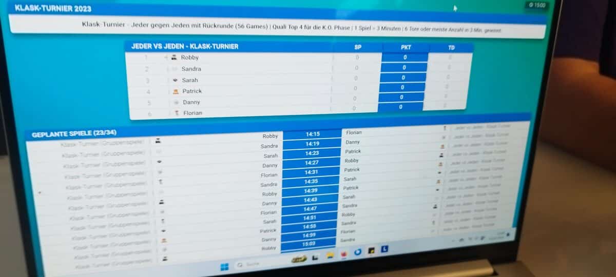 Klask Magnetspiel