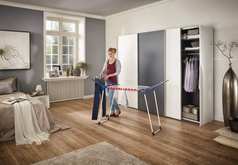 Wäsche trocknen in der Wohnung